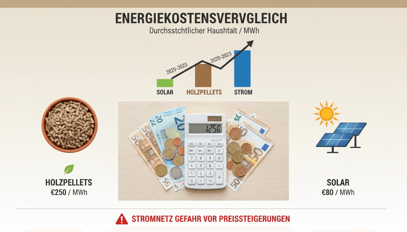 Kostenvergleich Pellets vs Gas 2026
