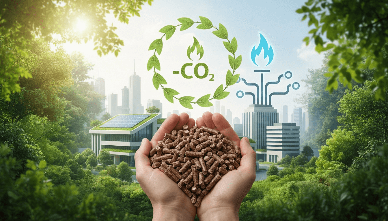 Umweltfreundliche Pellets in der Hand - CO2 neutrales Heizen mit Holzpellets 2026